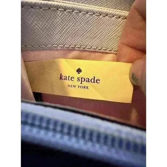 Kate Spade Womens Purple California Dreaming Surf Van Make It Mine Large Wallet - Picture 6 of 8